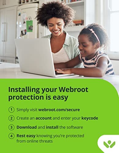 Webroot Internet Security Complete | Antivirus Software 2022 |10 Device | 1 Year Download for PC/Mac/Chromebook/Android/IOS + Password Manager, Performance Optimizer & Cloud Backup - Image 9