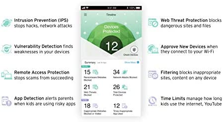 Trend Micro Home Network Security Firewall Device - Prevent Privacy Leaks, Parental Controls, Content Filtering, Protects from Hacker Viruses & Malware - 1 Year Security Subscription - Image 3
